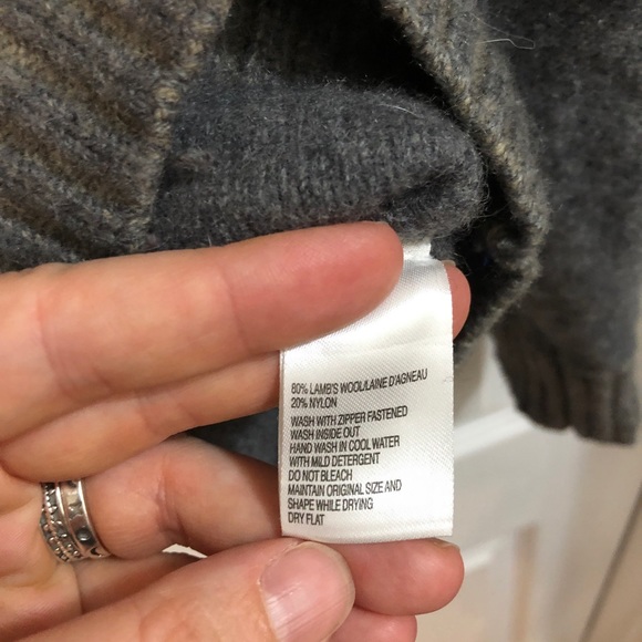 M grey wool sweater from Black Brown - Picture 4 of 4